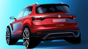Volkswagen T-Cross teaser - rear