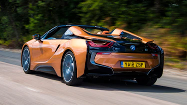 BMW i8 Roadster - rear
