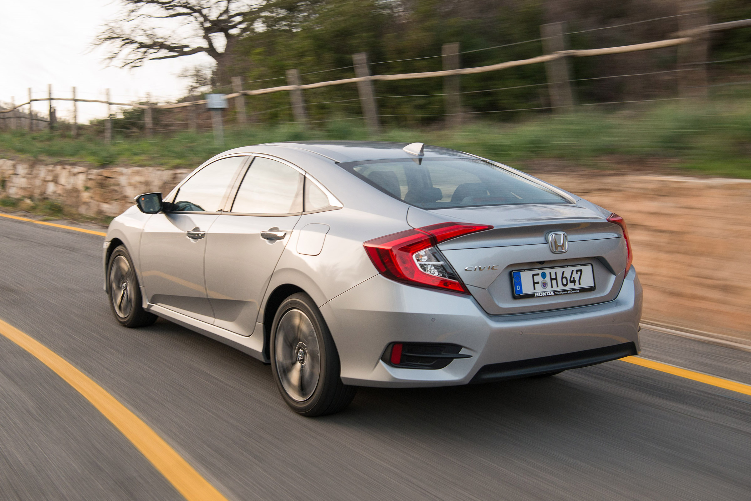 Honda Civic Saloon - rear