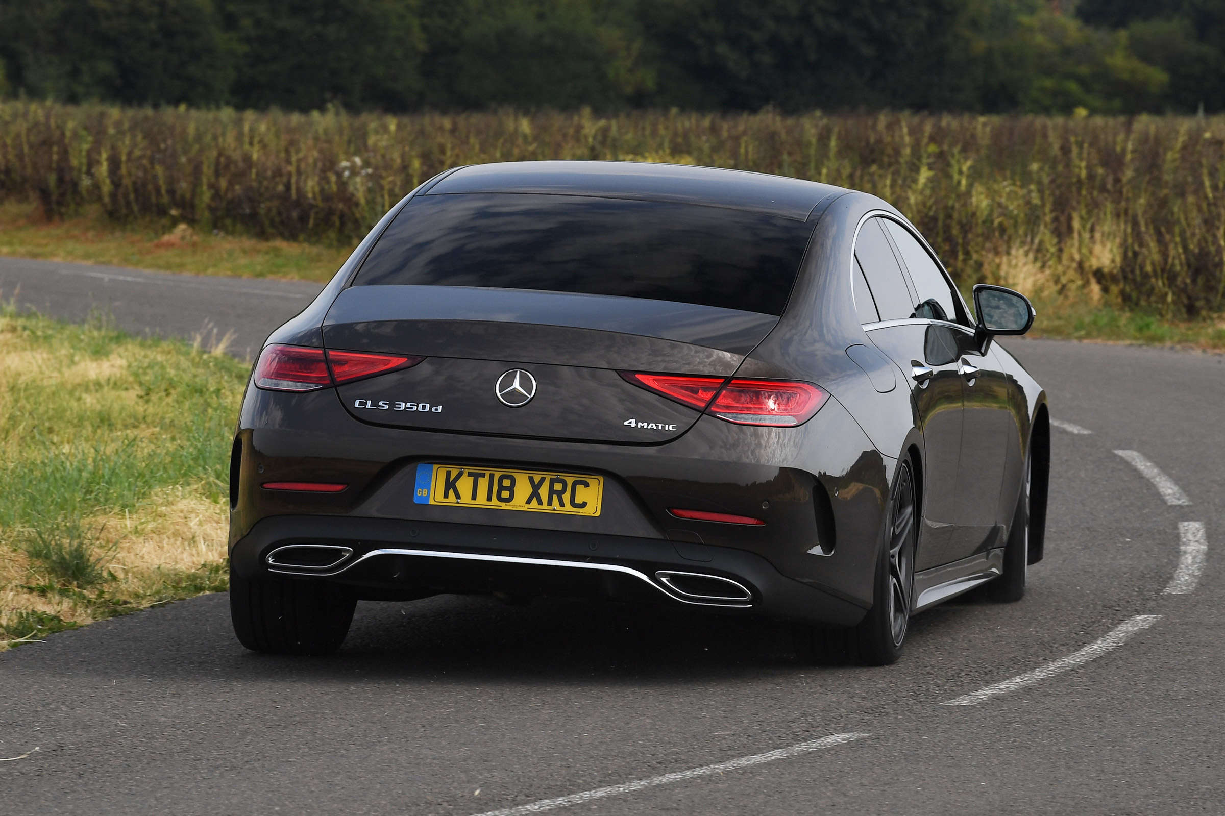 Mercedes CLS 350 d - rear cornering