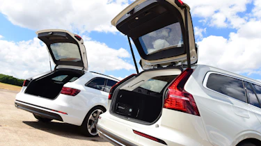 Volvo V60 vs Audi A4 Avant - boot