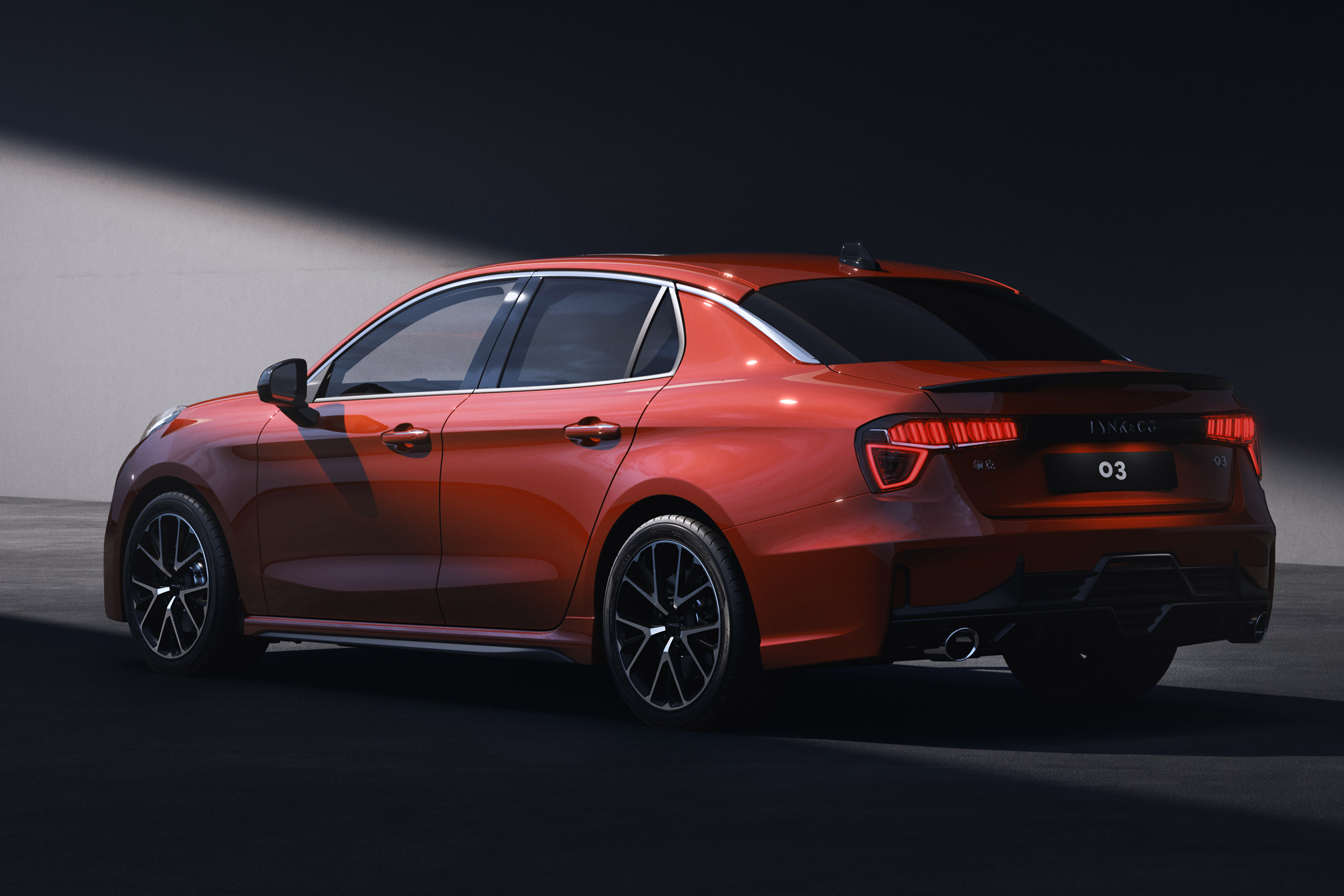 Lynk &amp; Co 03 rear quarter