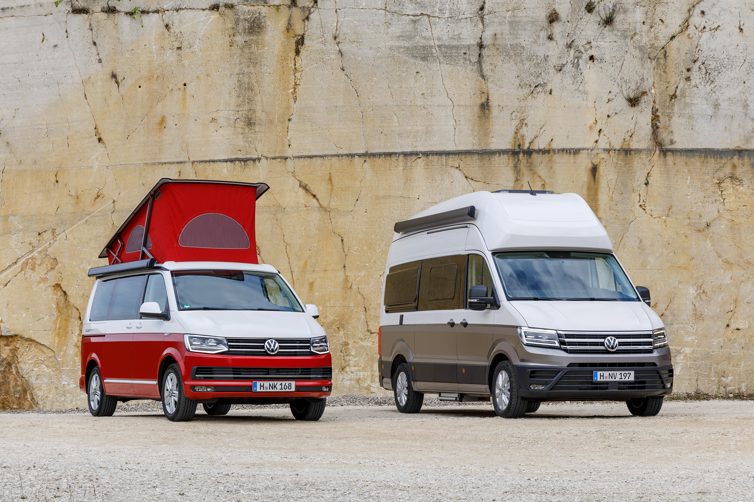 Volkswagen Grand California and California Ocean