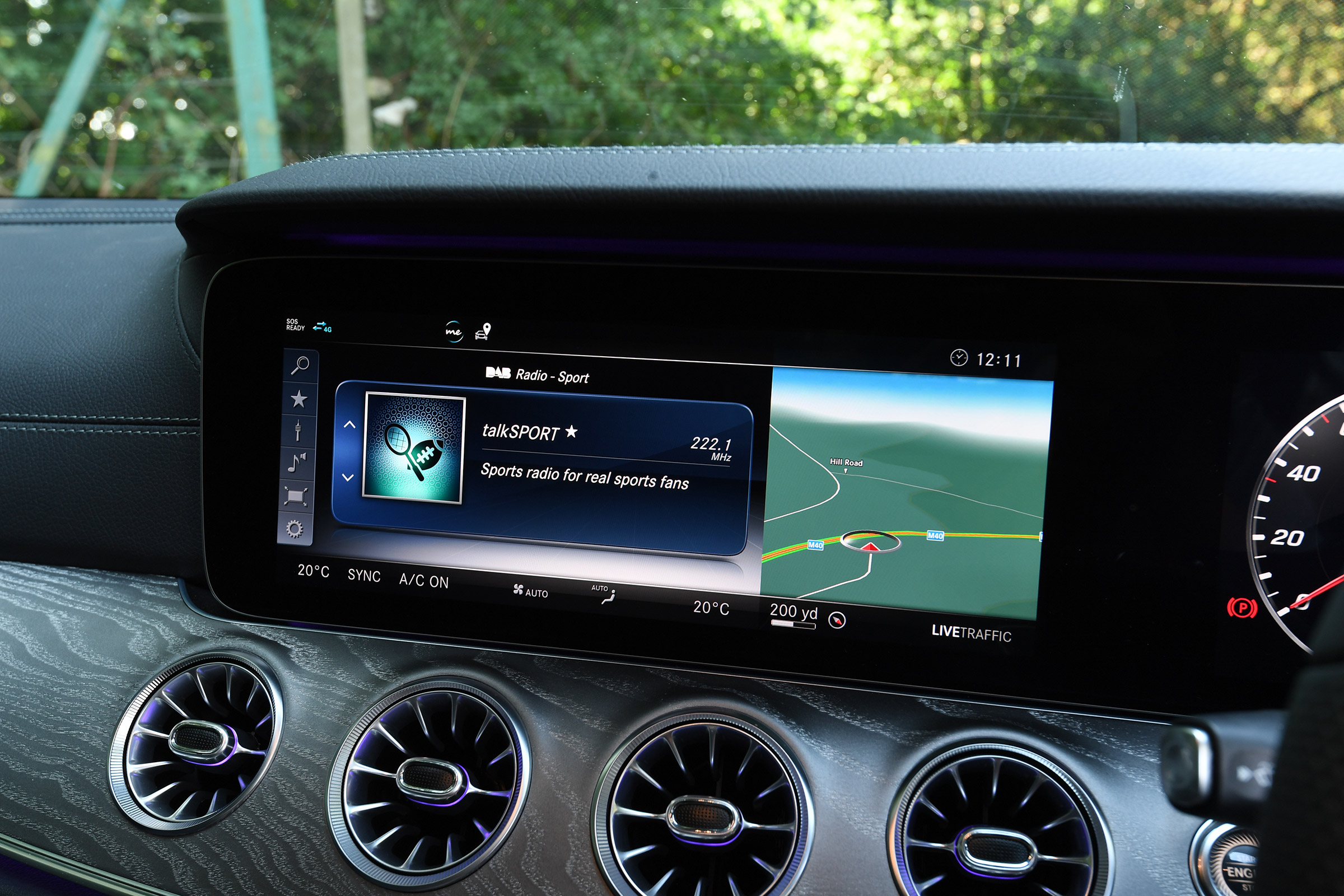 Mercedes CLS 350 d - sat-nav