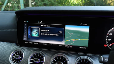 Mercedes CLS 350 d - sat-nav