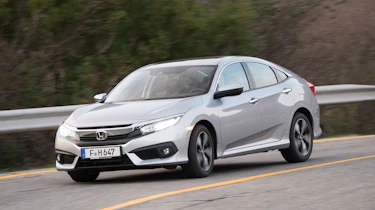 Honda Civic Saloon - front cornering