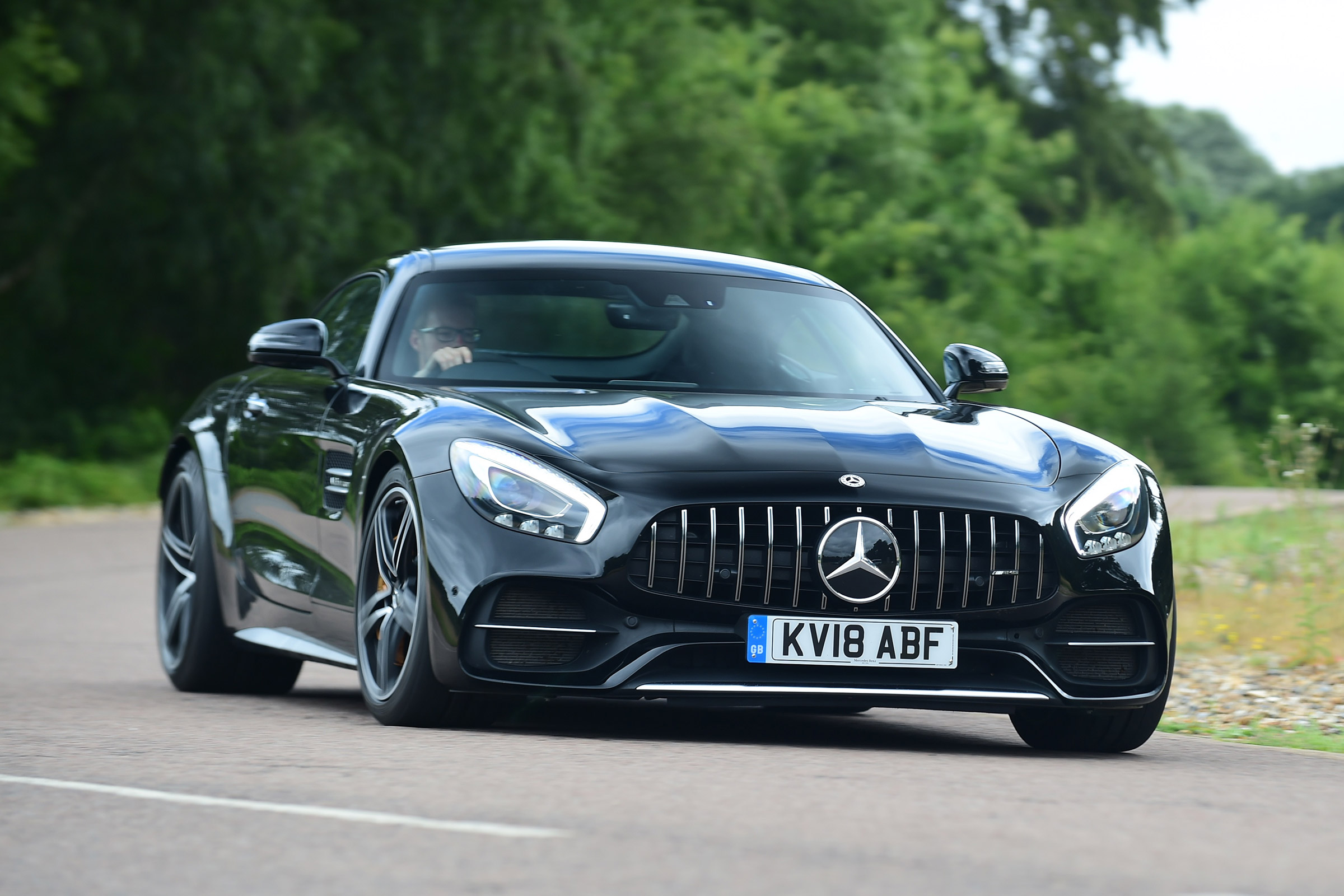 Mercedes-AMG GT C - front cornering