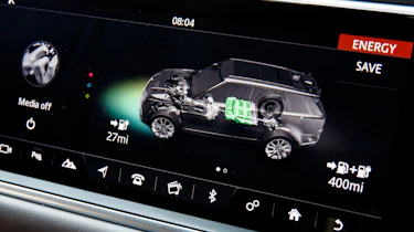 Range Rover Sport P400e - infotainment