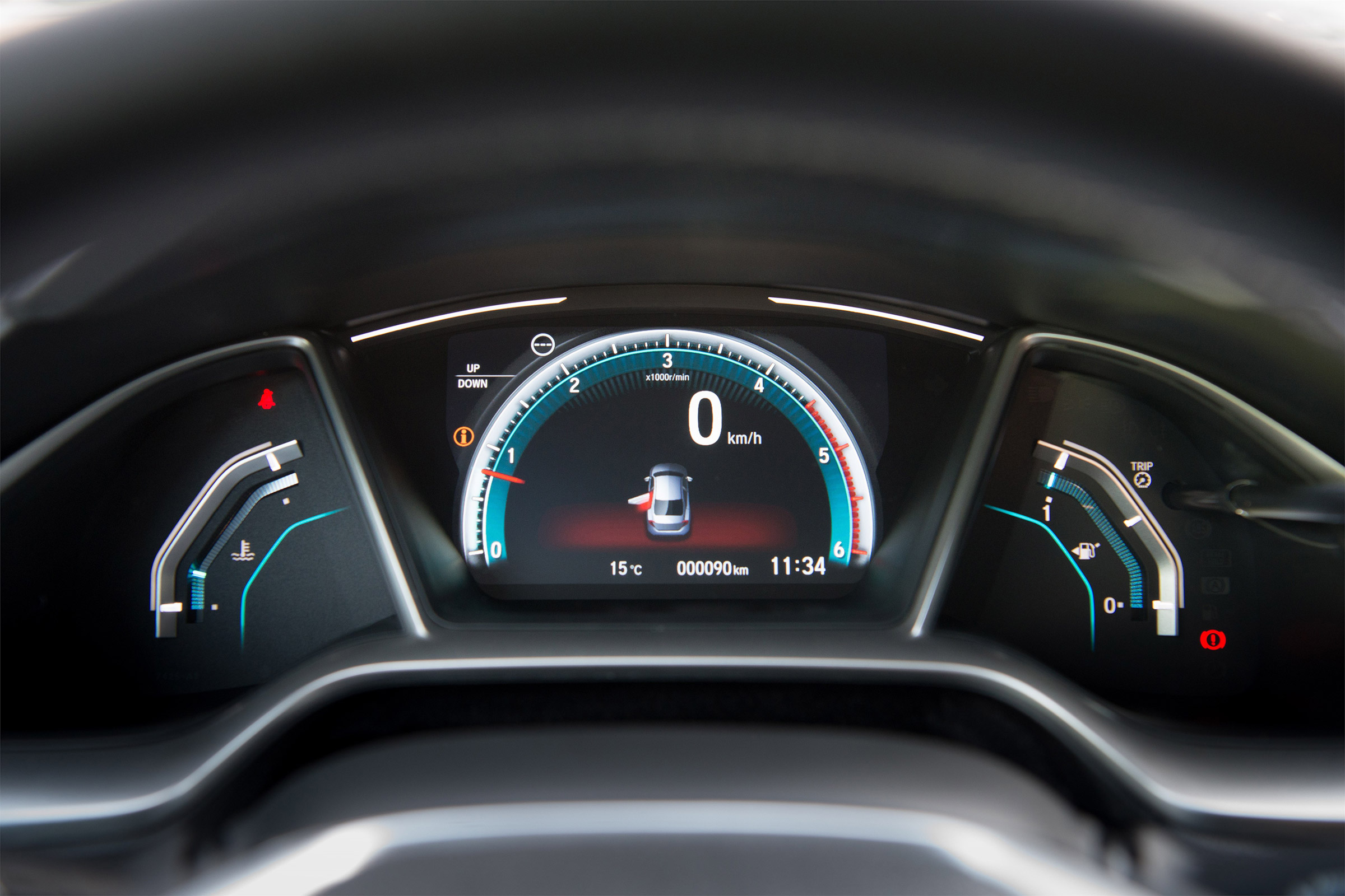 Honda Civic Saloon - dials