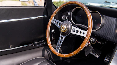 Jaguar E-Type Zero prototype - steering wheel