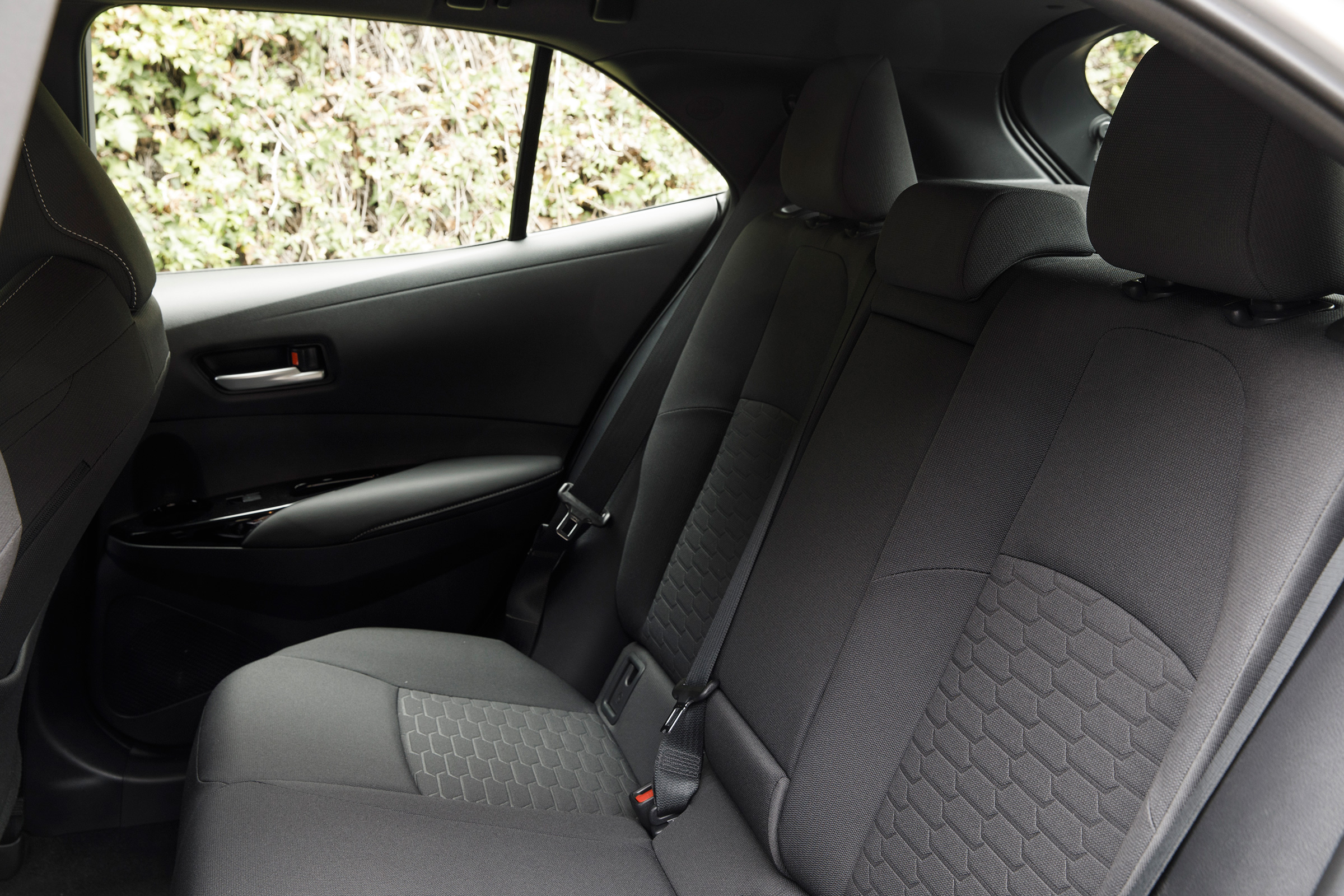 Toyota Corolla - back seats