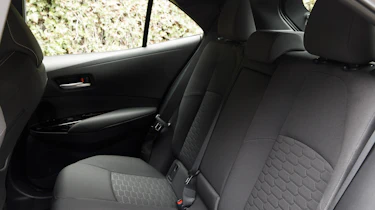 Toyota Corolla - back seats