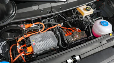 Volkswagen e-Crafter engine bay