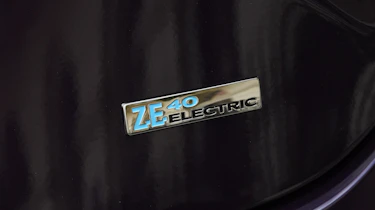 Renault ZOE R110 - rear badge