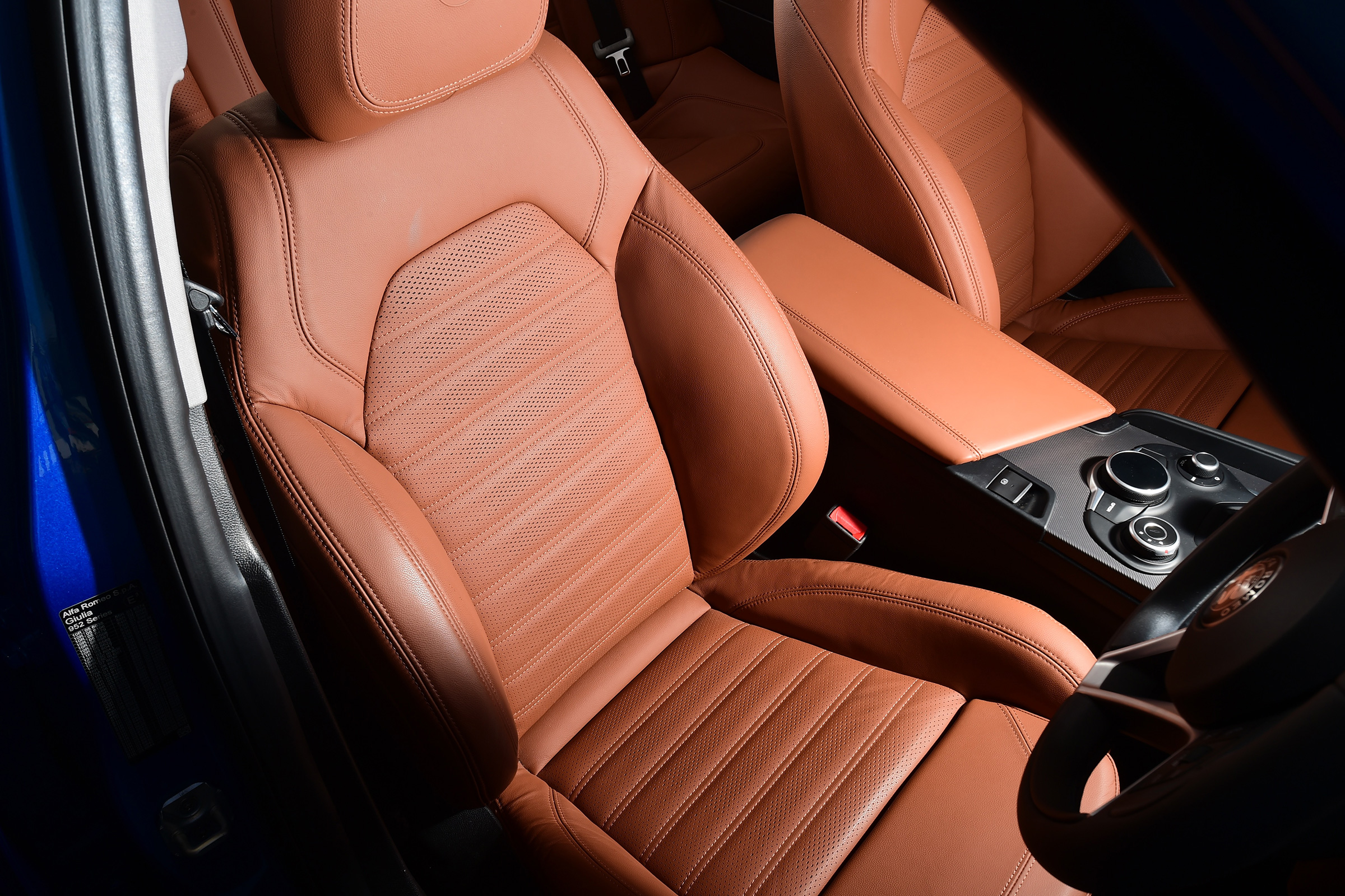 Long-term test review: Alfa Romeo Giulia Veloce - front seat