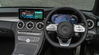 Mercedes C-Class Cabriolet - steering wheel