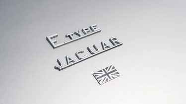 Jaguar E-Type Zero prototype - badge