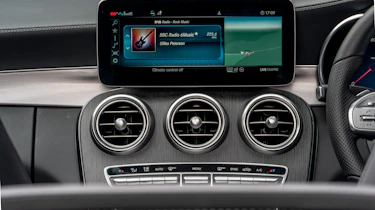 Mercedes C-Class Cabriolet - vents