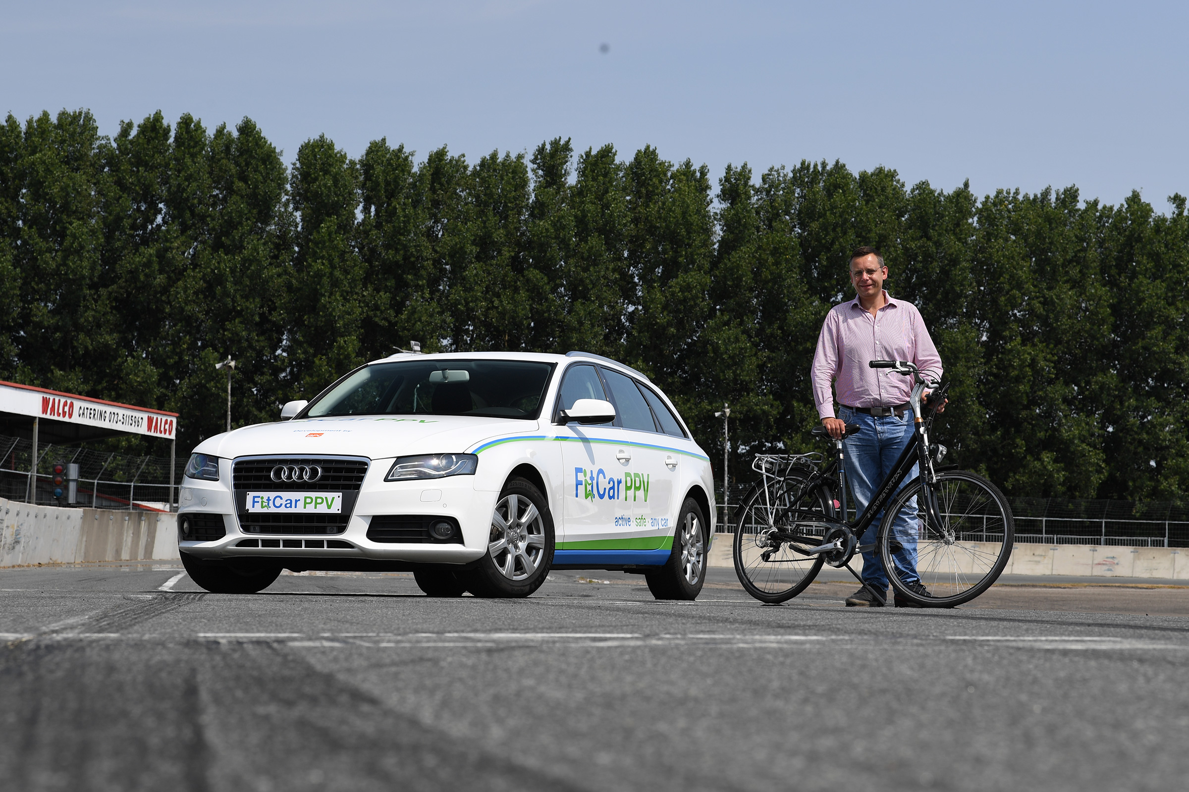 FitCar pedal-powered vehicle header