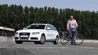 FitCar pedal-powered vehicle header