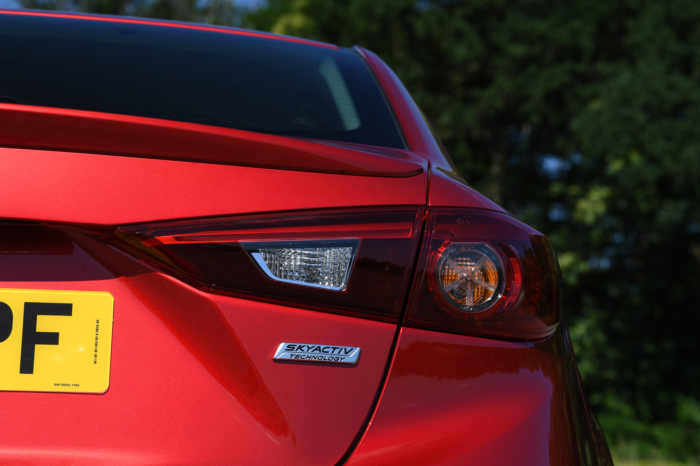 Mazda 3 Fastback - taillight