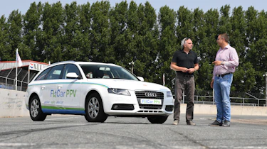FitCar pedal-powered vehicle and Brocades Zaalberg