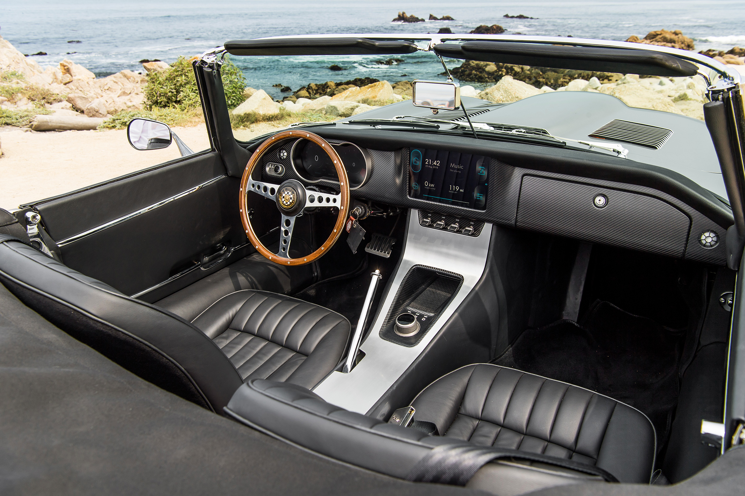 Jaguar E-Type Zero prototype - interior
