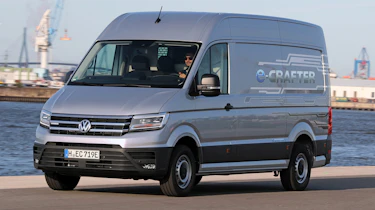 Volkswagen e-Crafter front quarter