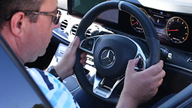 Mercedes-AMG E 63 S - steering wheel