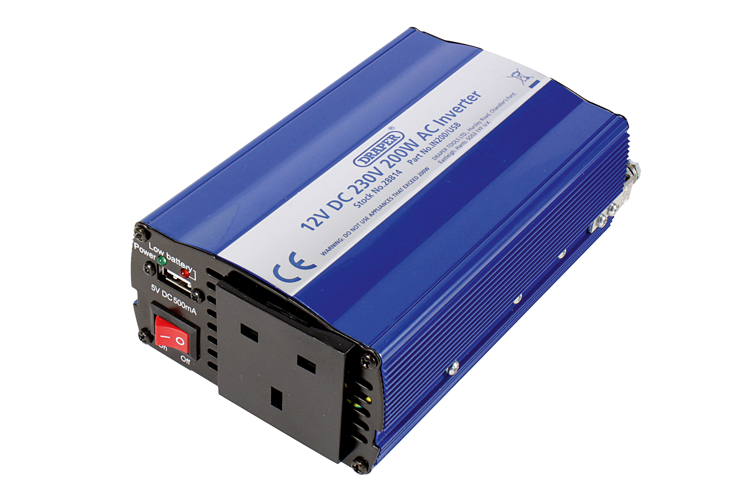 Draper 28814 N200/USB 200W