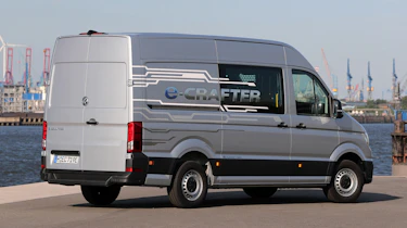 Volkswagen e-Crafter static rear quarter