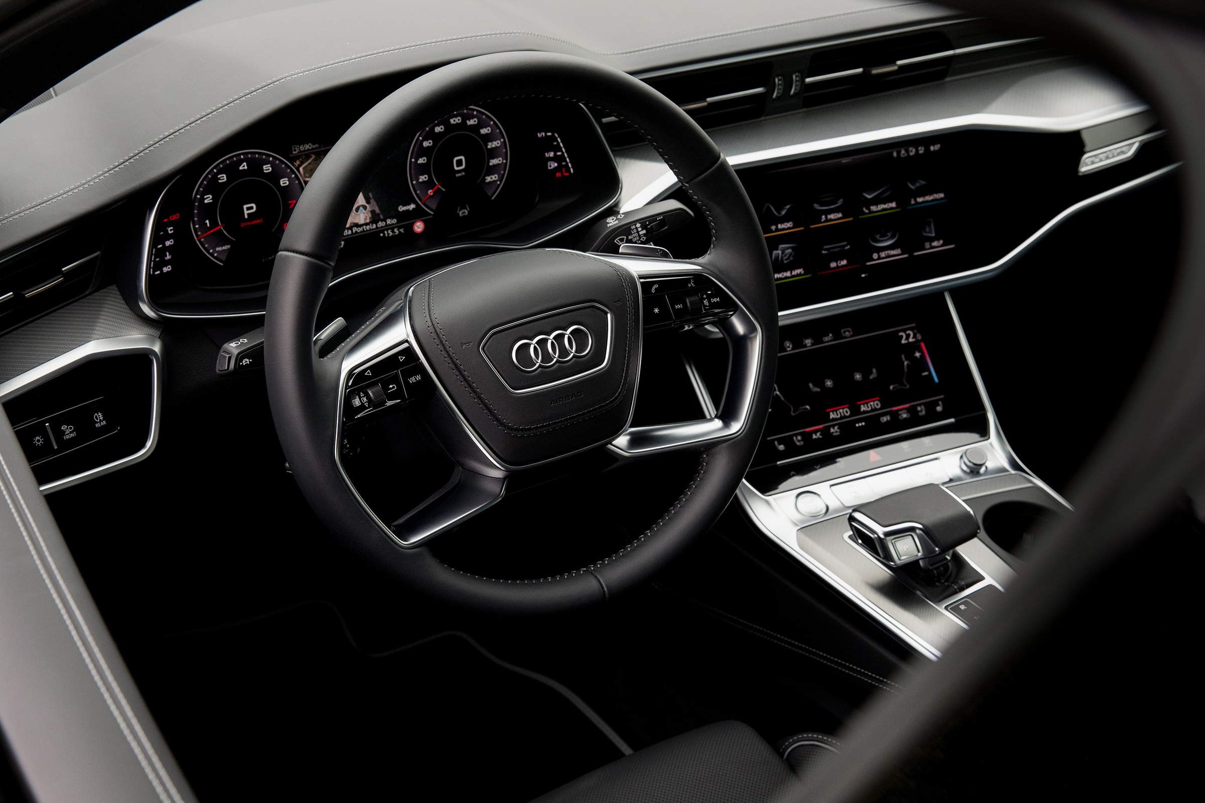 Audi A6 - steering wheel
