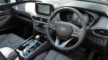 Hyundai Santa Fe - steering wheel