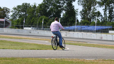 Hugo Griffiths does cycling