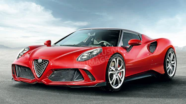 New Alfa Romeo 8C - front (watermarked)
