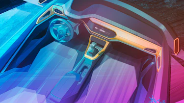 Volkswagen T-Cross - teaser interior