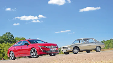 Peugeot 508 vs Peugeot 504 - head-to-head