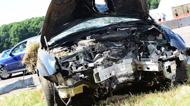 Car crashed