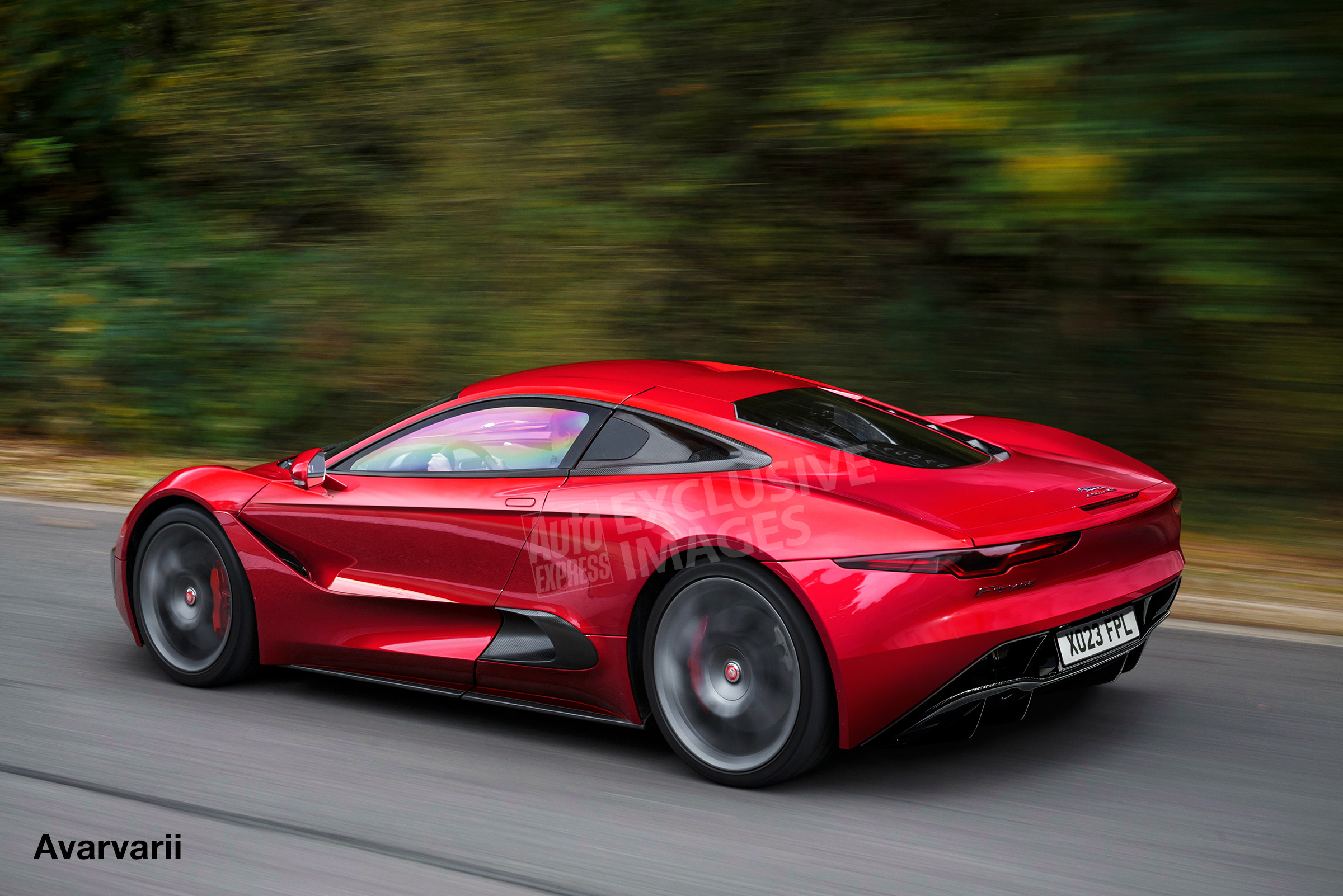 Jaguar F-Type - rear (watermarked)