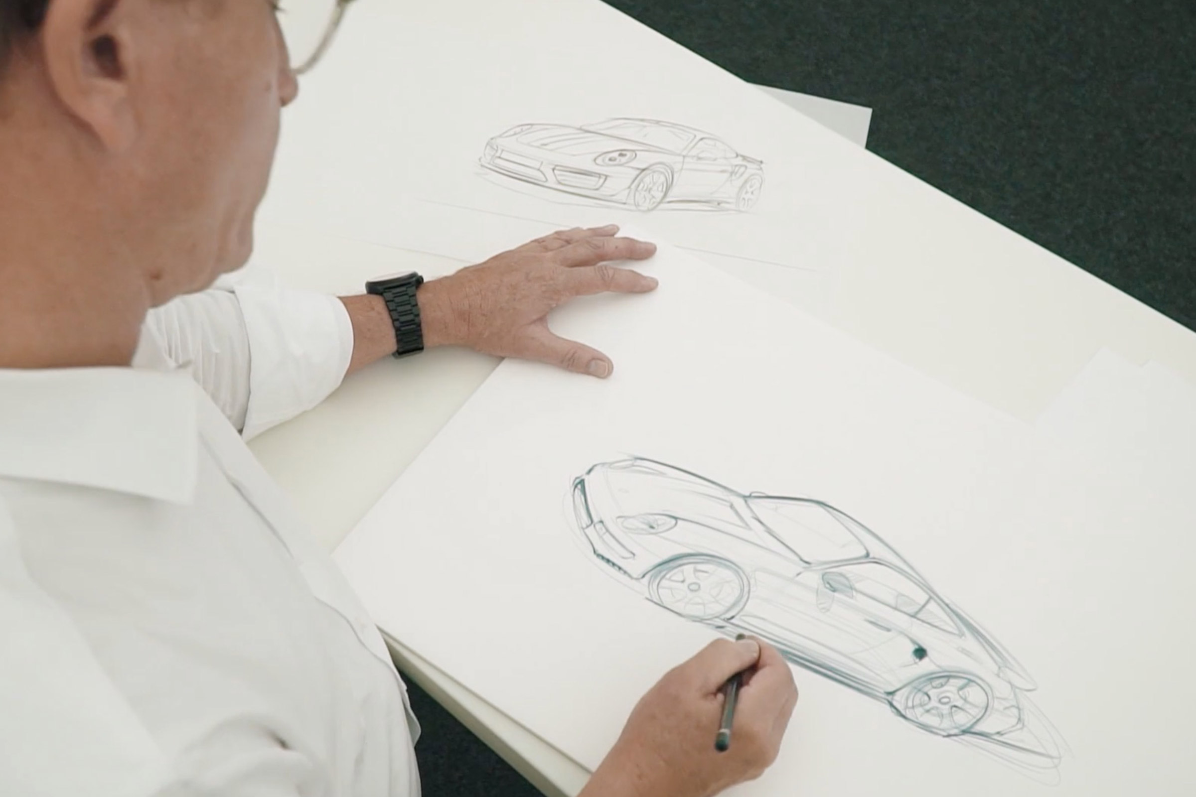 Porsche Classic Project Gold - sketches