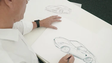 Porsche Classic Project Gold - sketches