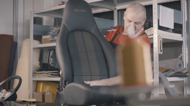 Porsche Classic Project Gold - seat