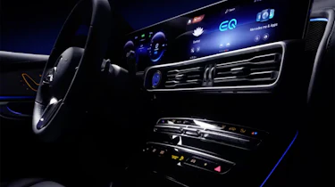 Mercedes EQ C interior – teaser 3