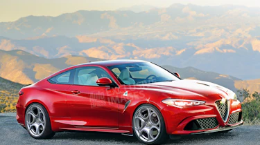 New Alfa Romeo GTV - front (watermarked)