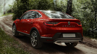 Renault Arkana - rear action orange