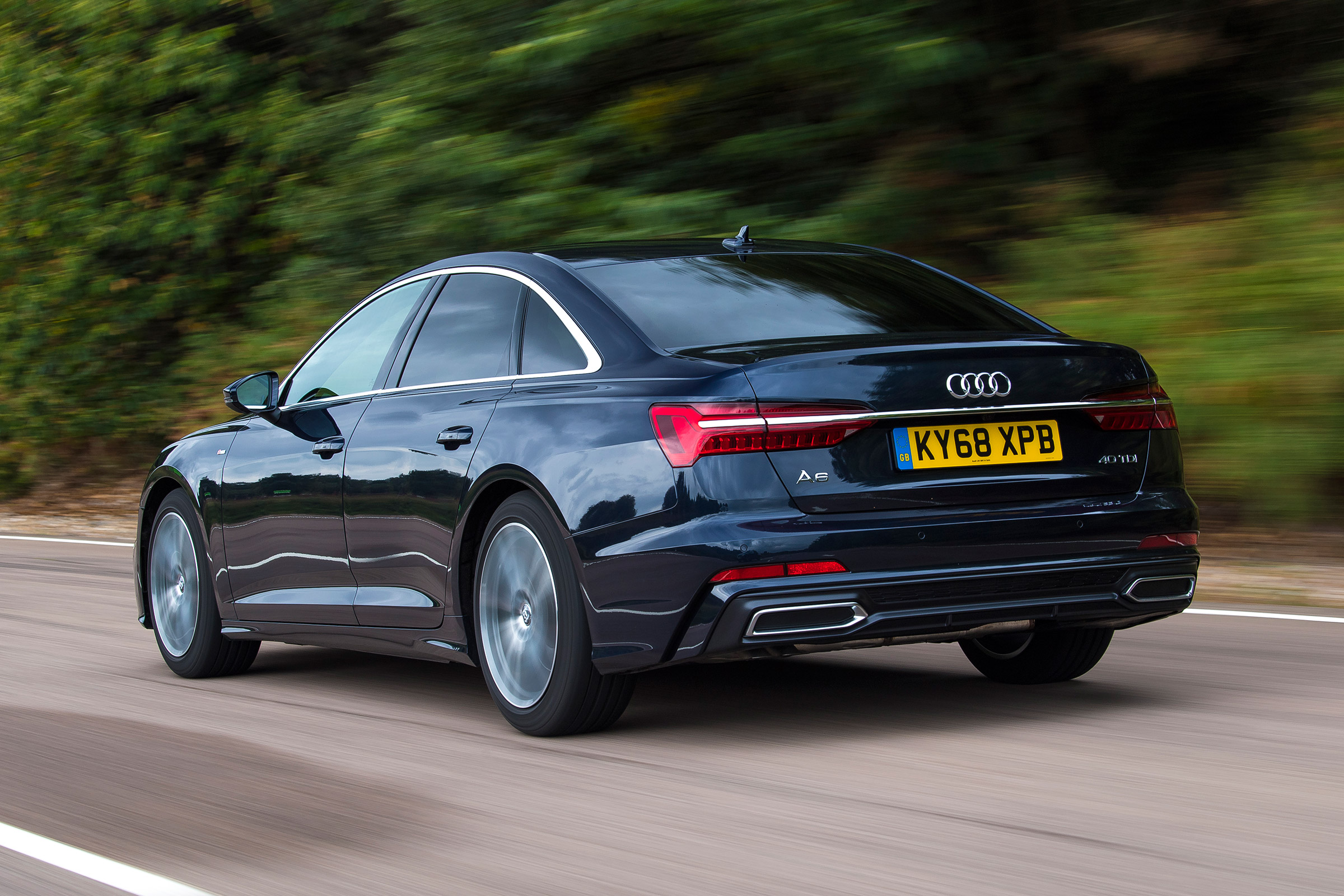 Audi A6 - rear
