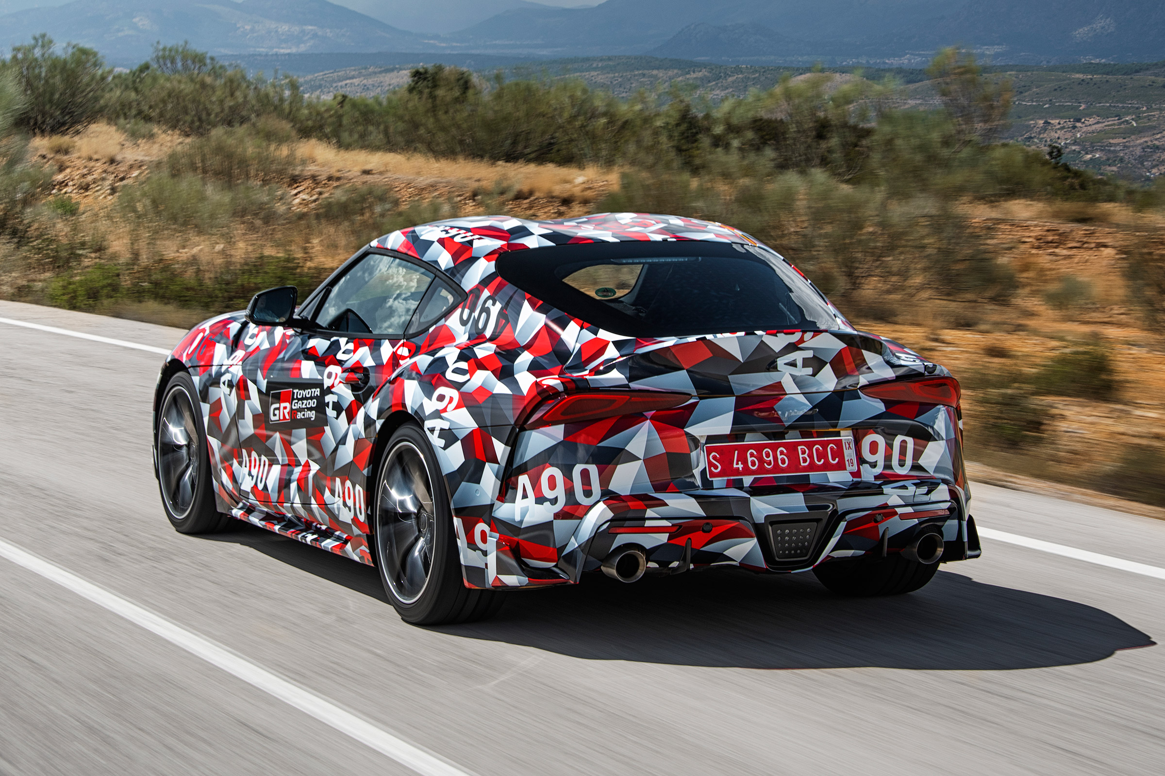 Toyota Supra prototype - rear