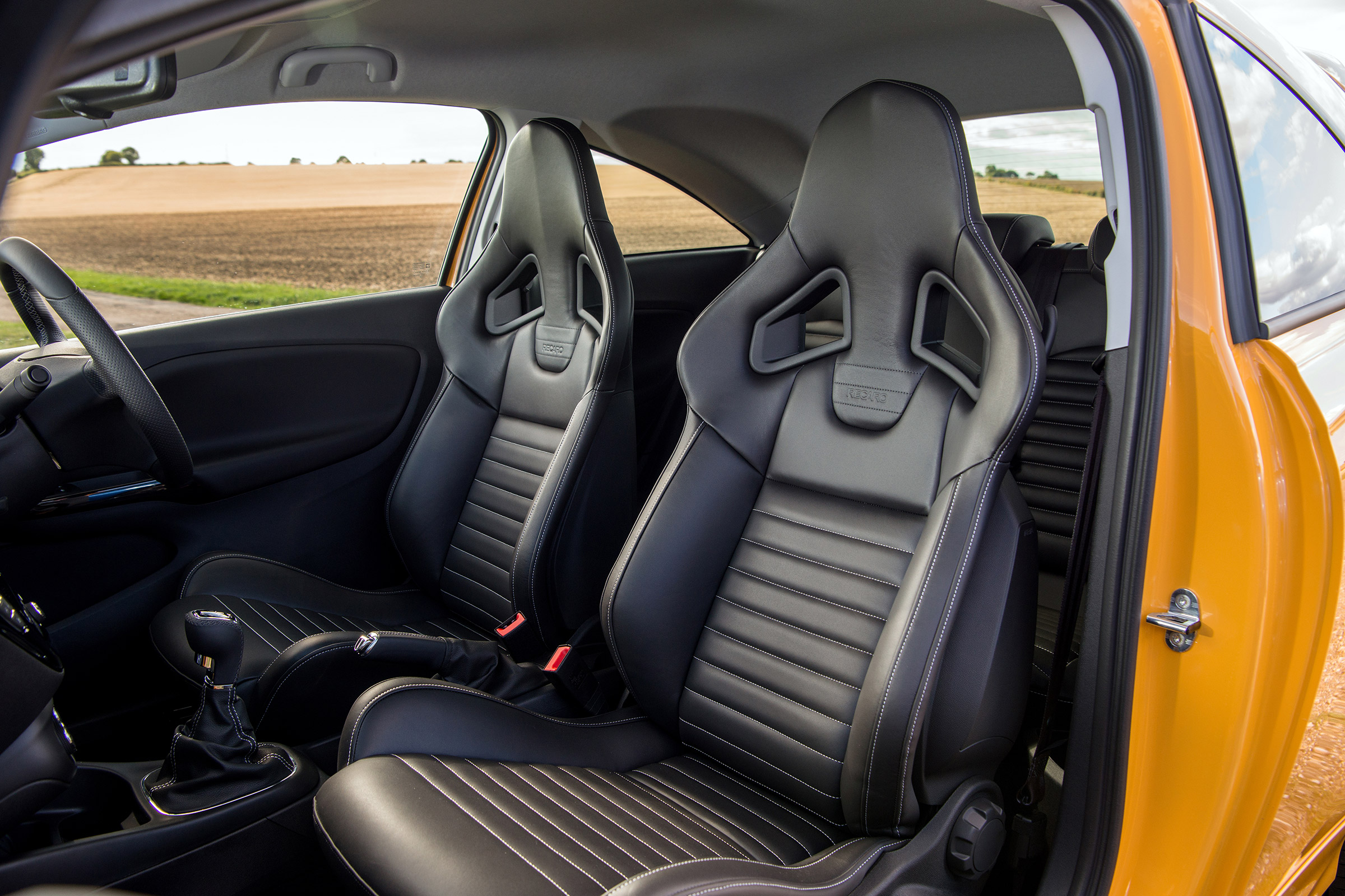 Vauxhall Corsa GSi - front seats