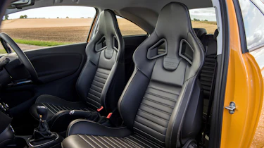 Vauxhall Corsa GSi - front seats