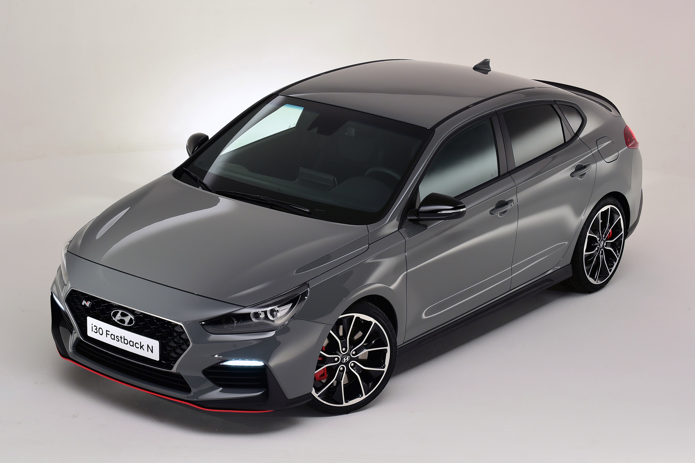 Hyundai i30 Fastback N - above front